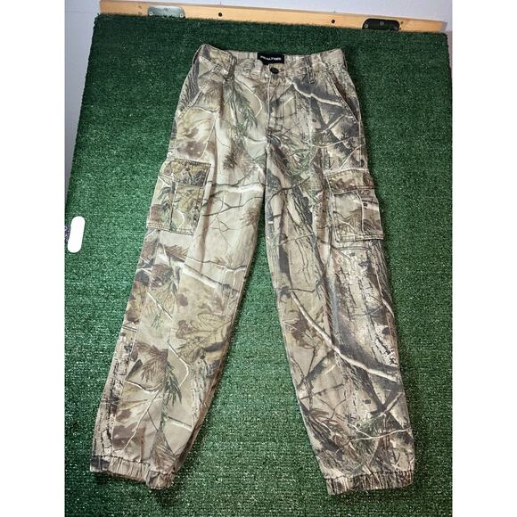 Realtree Camo Cargo Pants Youth Large 10/12 - Picture 1 of 8